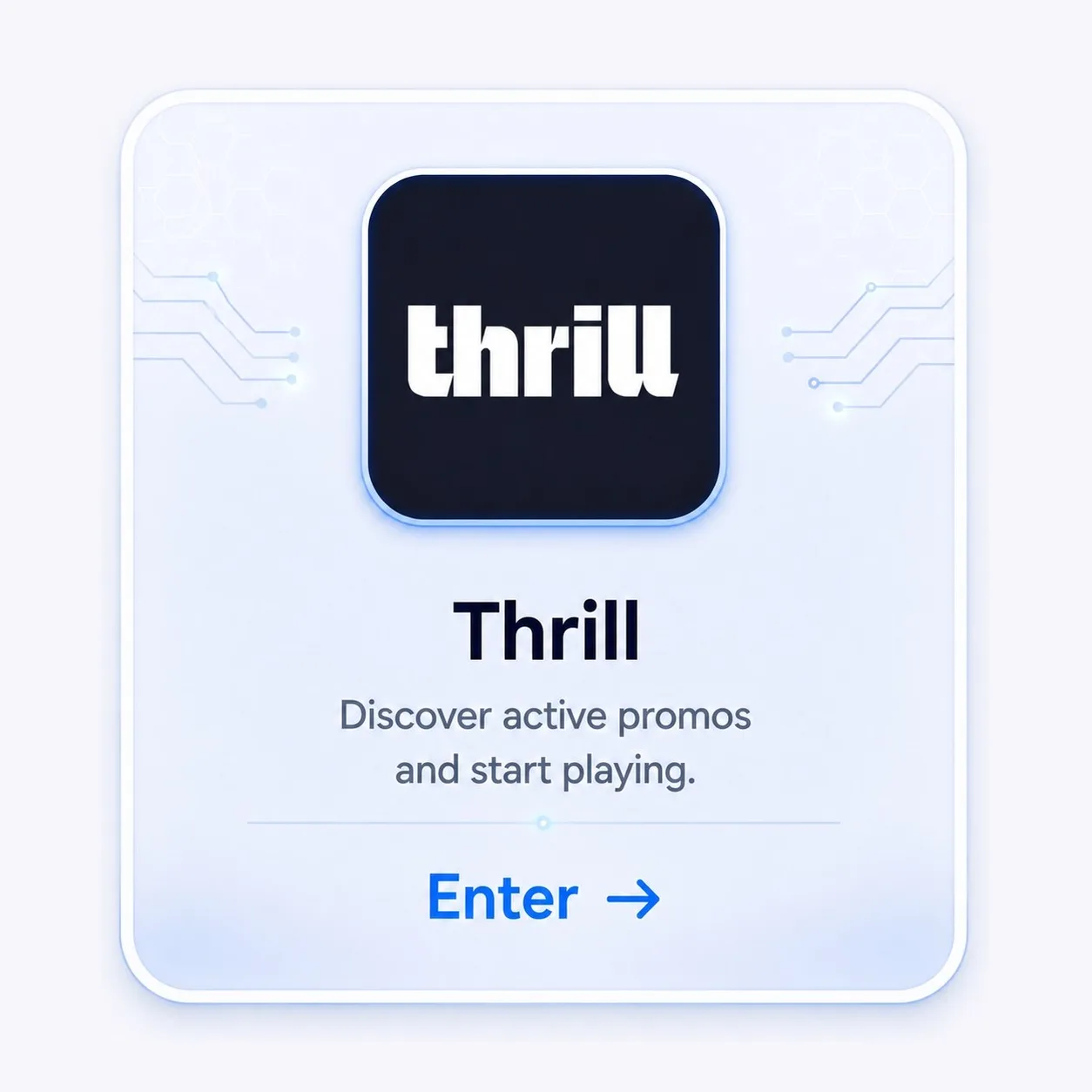 Thrill registration