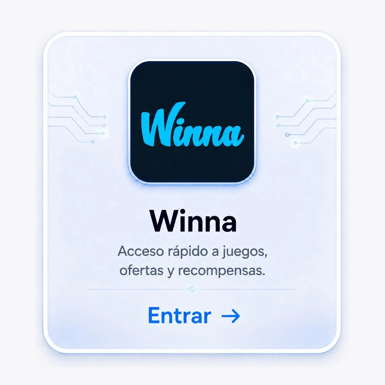 Registro en Winna